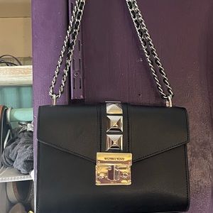 Michael kors black stud bag